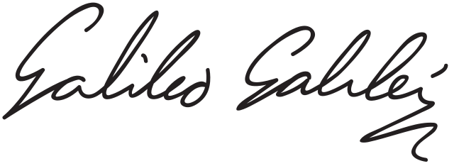 Galileo Galilei Signature