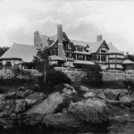 The Rocks overlooked the outer Manchester harbor